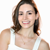 Conjunto Colar e Brinco Com Zircônias Formato Gota