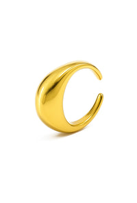 Anel Ajustável Orgânico Oval