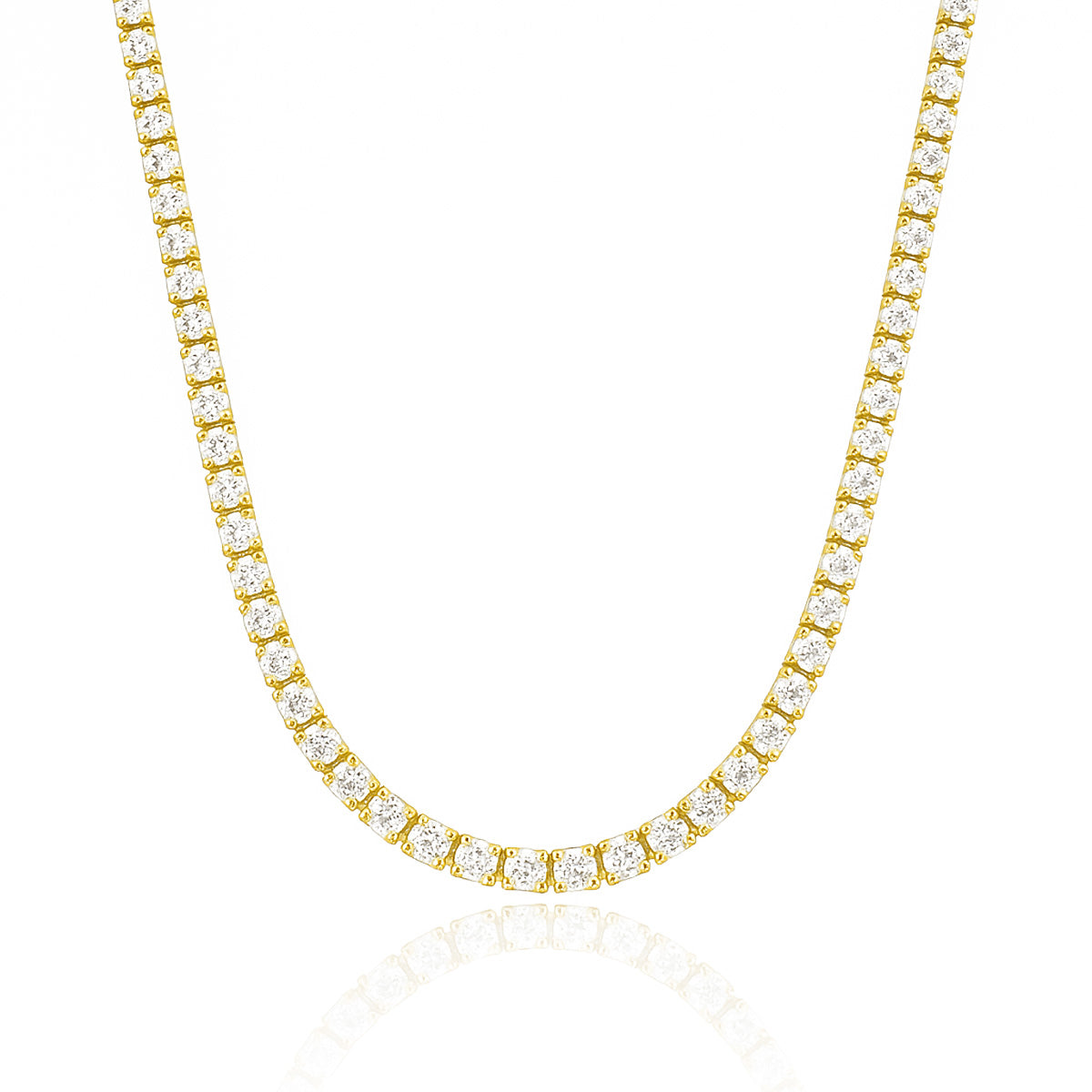 Colar Choker Riviera | Banhado a Ouro 18k