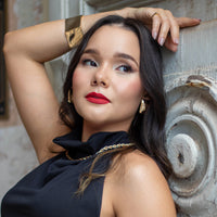 Colar Chocker Baiano Banhado em Ouro 18K